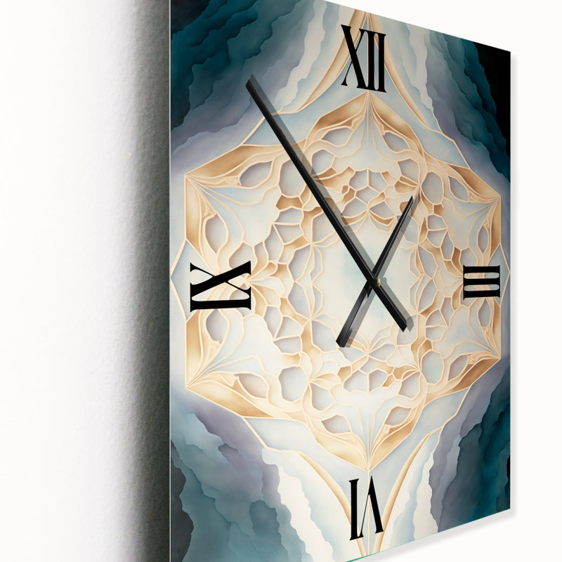 Horloge murale moderne géométrique sacrée, Très petit