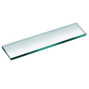 tesa® SMOOZ Glass Shelf, Self-Adhesive, Chromed Metal - tesa
