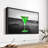 " Pop Green Martini Canvas Print "-1329623994