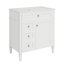  30'' Bathroom Vanity with Sink, Freestanding Cabinet with 2 Drawers and Tip-Out, Mirror Cabinet, White