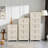 Storage Cabinet, Storage Bins Storage Cabinet, Side Wide Folding,Collapsible With Magnetic Door, Plastic With Wheels-2072453649