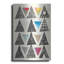 Brayden Studio® «Triangles» par Courtney Prahl, art mural en métal