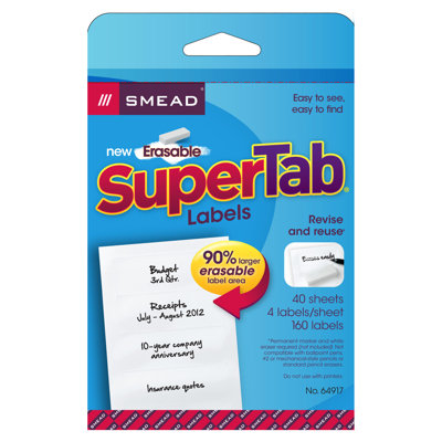 Paper File Tab Labels