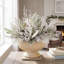 Evergreen Centerpiece with Pinecones