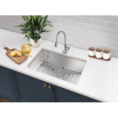 Undermount Single Bowl Stainless Steel Kitchen Sink