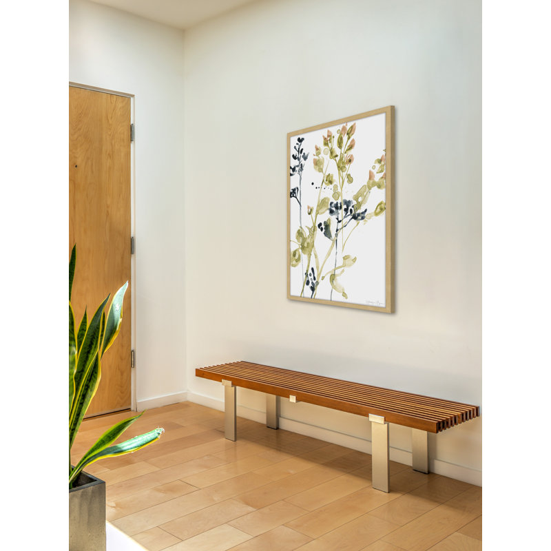 Blush Buds I - cadre photo, reproduction d'art, H 36 po x l 24 po x P 1,5 po