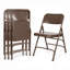 Chaise pliante empilable en métal Bernadine-98678587