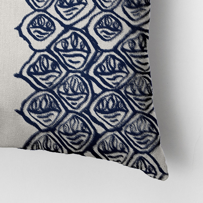 Housse et insert de coussin d'extérieur pour l'extérieur, Bleu, 16" x 16"
