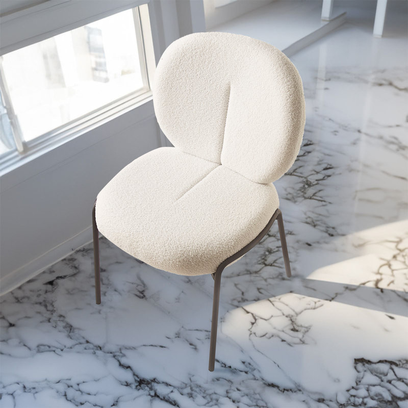 Chaise d'appoint Rheaume, Crème