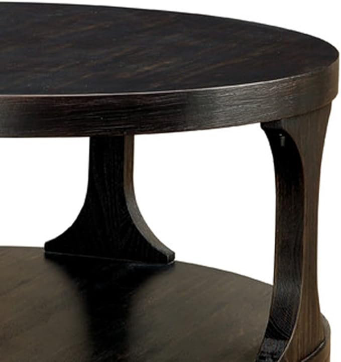  Carrie Transitional Coffee Table Antique Black