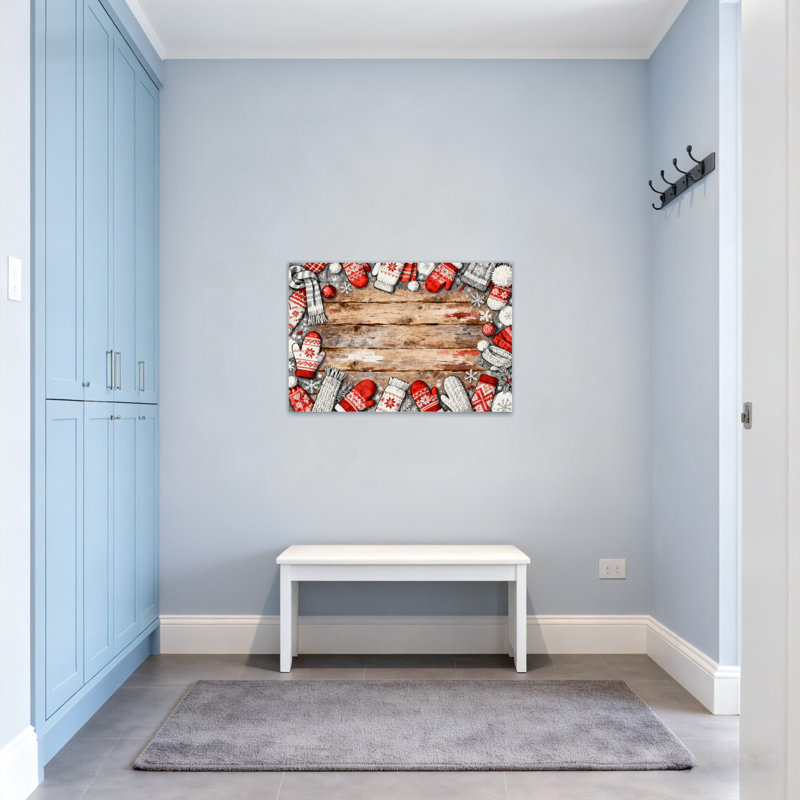 Motif de fond en bois, 16" H x 24" W