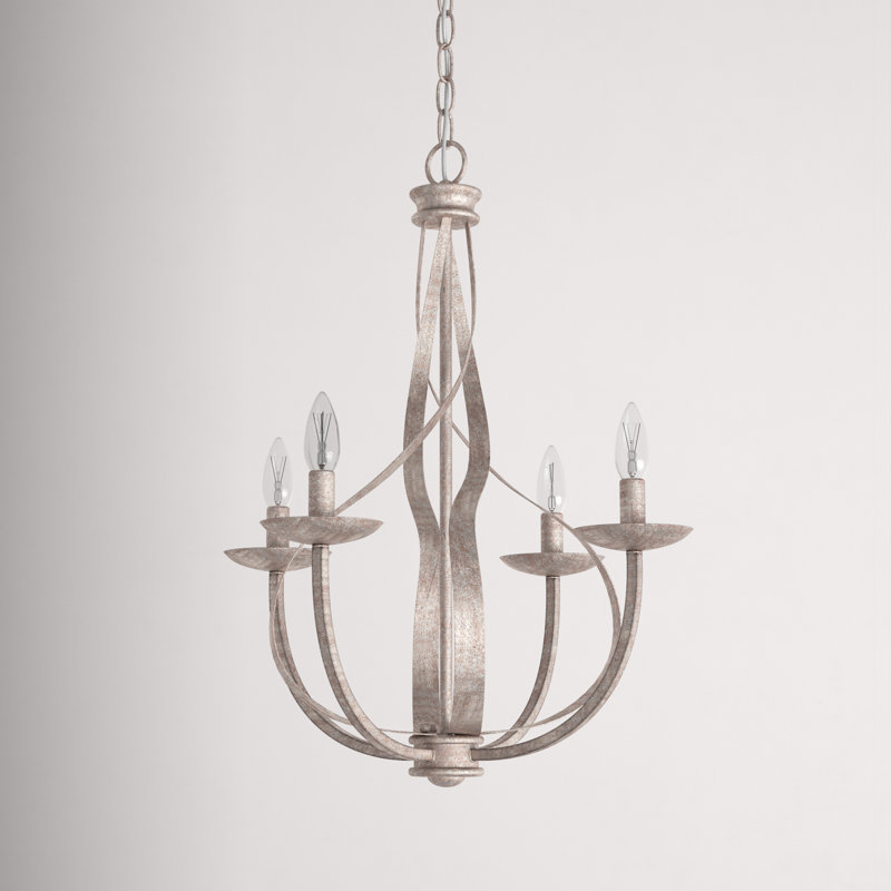 Lustre géométrique à 4 lumières Ashelynn