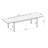 Outdoor Patio Extendable Aluminum Dining Table