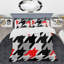 Ensemble de housse de couette blanche et noire à patchwork-1318743502