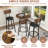 2 - Person Four Leg Dining Set