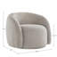Chaise d'appoint Doniphan Modern Boucle-1322541796