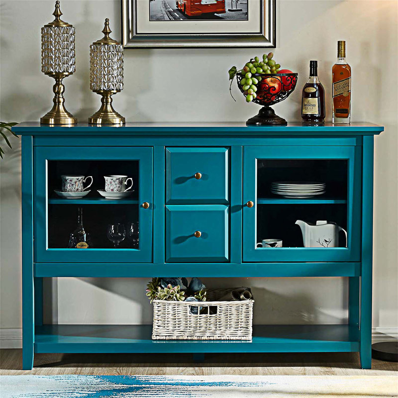 Buffet moderne avec tablettes réglables