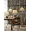 Azure Wicker/Rattan Table Lamp-129513327-129513328