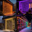 Lumineux guirlande de 300 lumières à DEL, guirlandes de Noël changeantes pour la chambre à coucher avec télécommande et contrôle APP, lumières de fenêtre intelligentes imperméables, décoration de fête de mariage, jardin