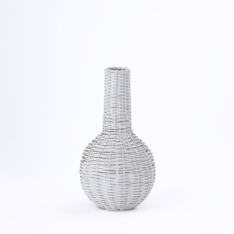 Vase en fer, Blanc
