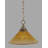 Chain Hung Pendant Shown With Amber Crystal Glass-32465983-32465985