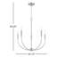 Lustre 5 lumières façon bougie Kendrey -1801470839