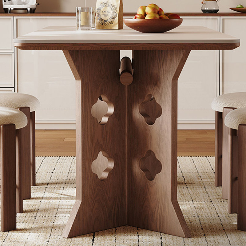 Table de salle à manger Burdon Elegant, H 29,52 po x L 70,86 po x l 35,43 po