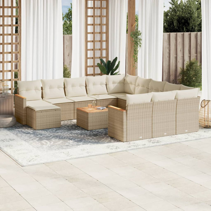 Ensemble de canapé de jardin Vidaxl