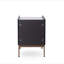 Table de bout ou table de chevet moderne blanc / gris