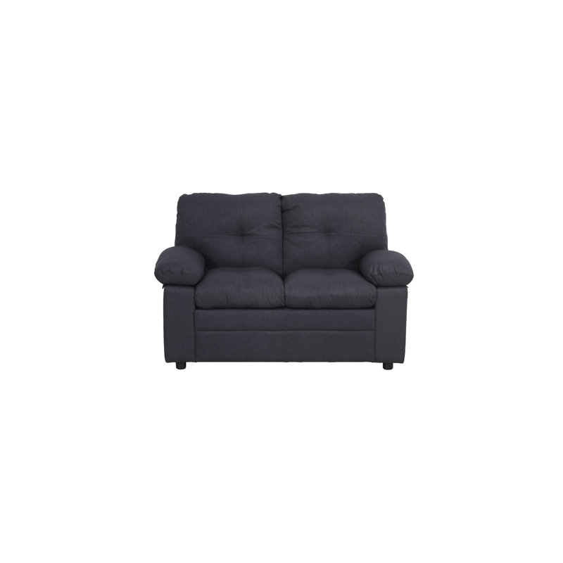 Causeuse Elsea, Gris foncé
