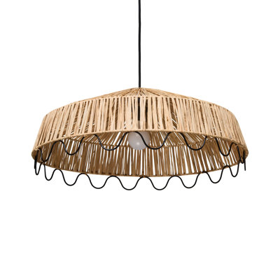 1 - Light Matte Black Cylinder Pendant