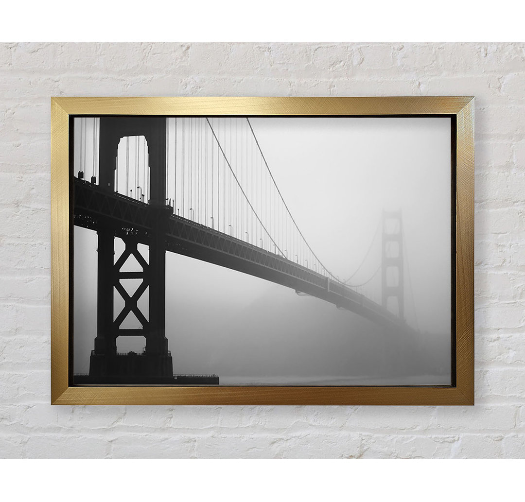 Golden Gate im Nebel - Druck