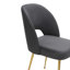 Chaise en velours Rizo Cognac-4605388