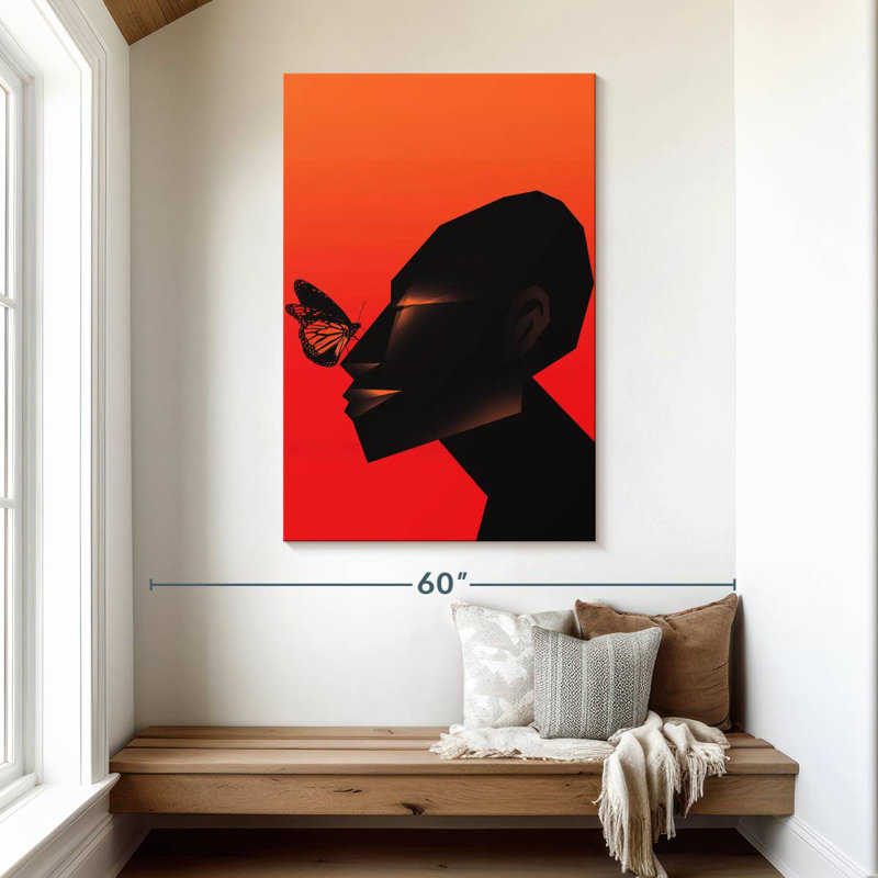 Leisha Dry V, 48" H x 32" W
