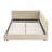 Queen Size Upholstered Tufted Bed Frame, Sofa Bed Frame With Comfortable Backrest And Armrests, Queen Size Bed For Bedroom, Living Room-651148477-651148468