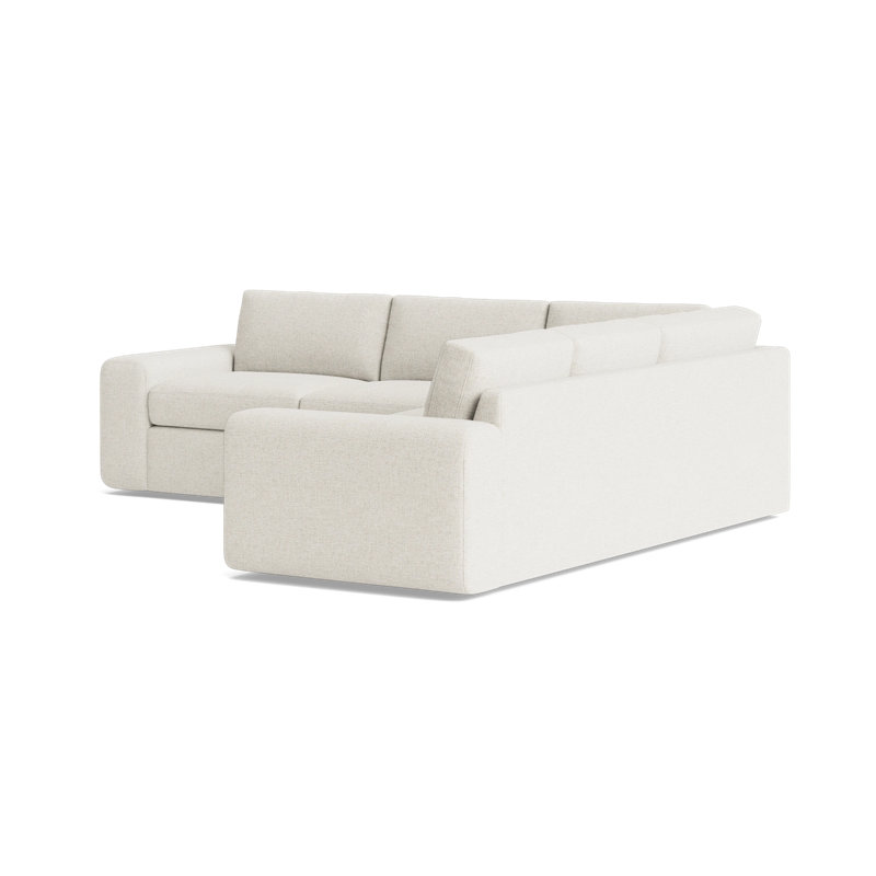 The OG Sectional, Right Hand Facing, Performance Weave - Spa