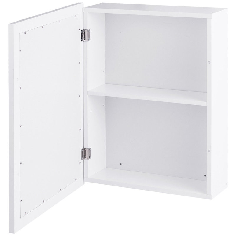Armoire à pharmacie à 1 porte avec 1 tablette réglable Andjoua