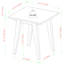 Table de bout Debraca, table d'appoint Minimal-1880987789