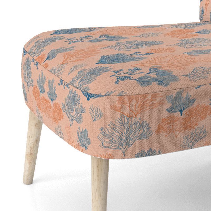 Chaise d'appoint Coastal, Chaise d'appoint sans accoudoirs