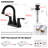 Centerset 2-handle Bathroom Faucet with Drain Assembly-45127785