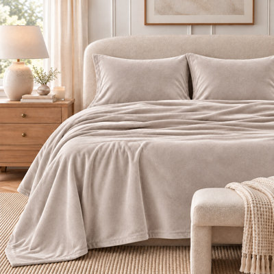 Ensembles de draps en velours ultra doux