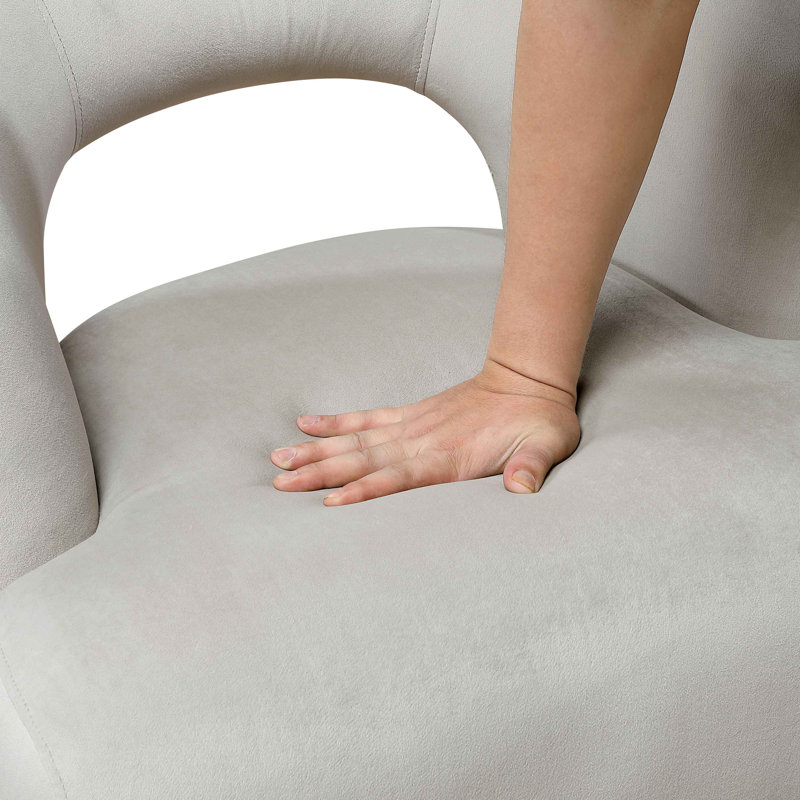 Fauteuil d'appoint luxueux de style unique Luxury Luxury, Gris