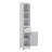Tall Freestanding Bathroom Cabinet With Drawer And Adjustable Shelf, MDF Board, Space-Saving Design-259398182
