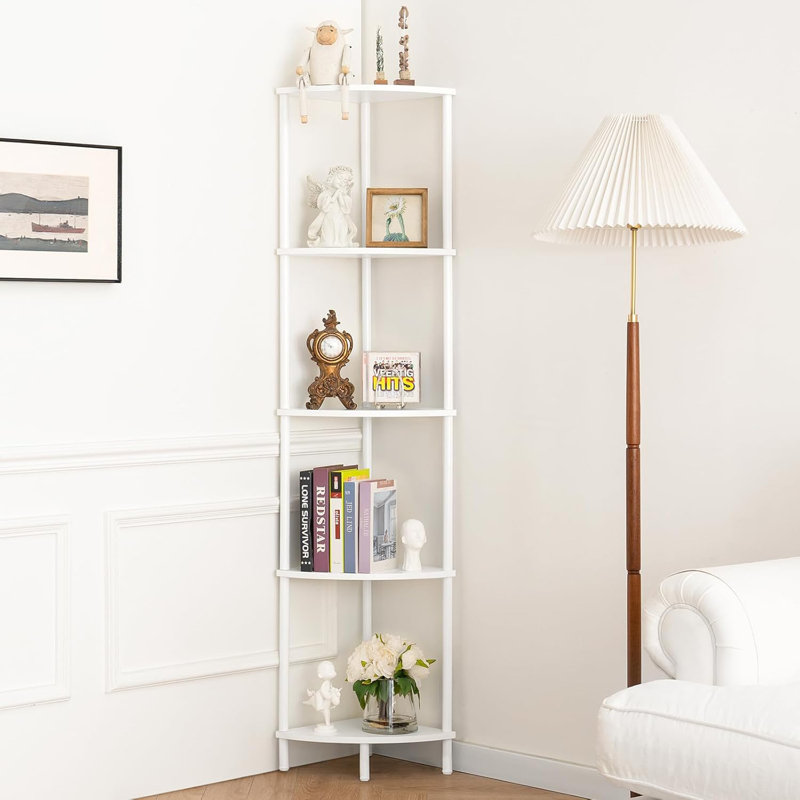 Corner Bookshelf