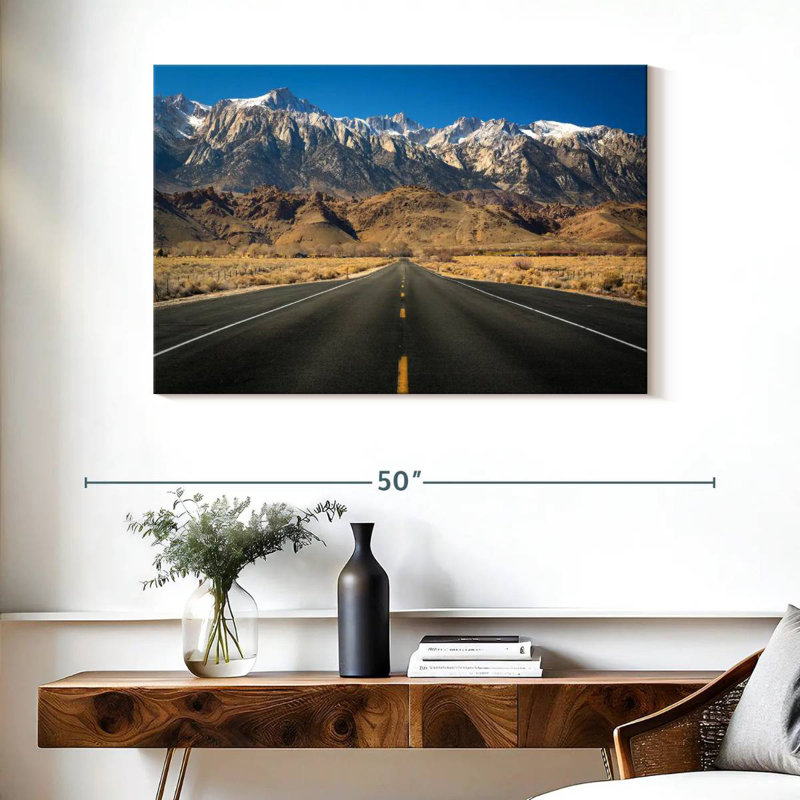 Road To Mt. Whitney, H 26 po x l 39 po