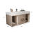 39.4" Wall-Mounted Single Bathroom Vanity with Sink-1519686817
