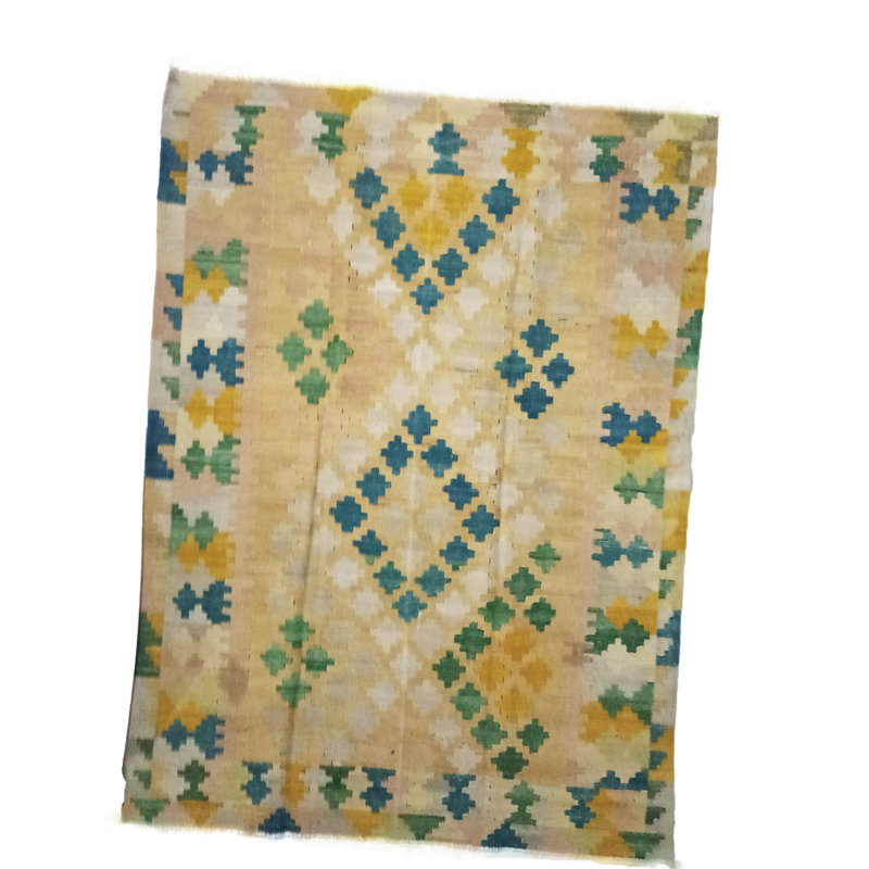 Highsmith Geometric Hand Woven Area Rug, Rectangle 190cm x 250 cm