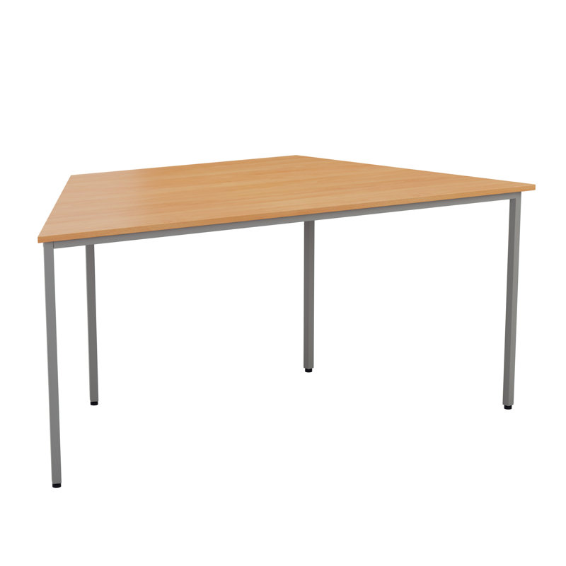 Buariki 160cm Trapezoidal Conference Table, Beech