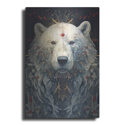 Millwood Pines 'Ice Spirit' by Momart Metal Wall Art