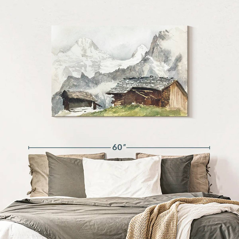 Lilith Chalets Breithorn Murren 1870, H 30 po x l 45 po